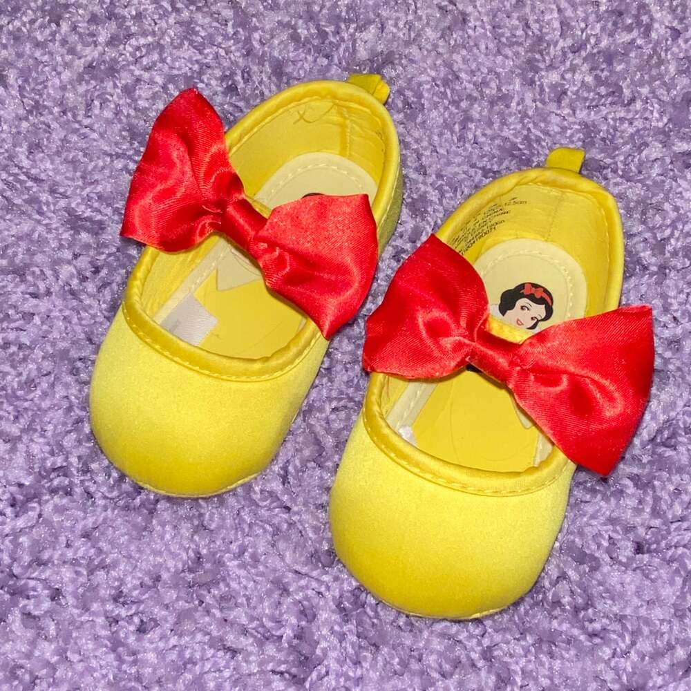 12-18m Baby Girls Disney Snow White Halloween Costume Dress w/ Shoes - Picture 6 of 8